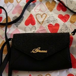 NWOT Cute Small Guess Black Purse